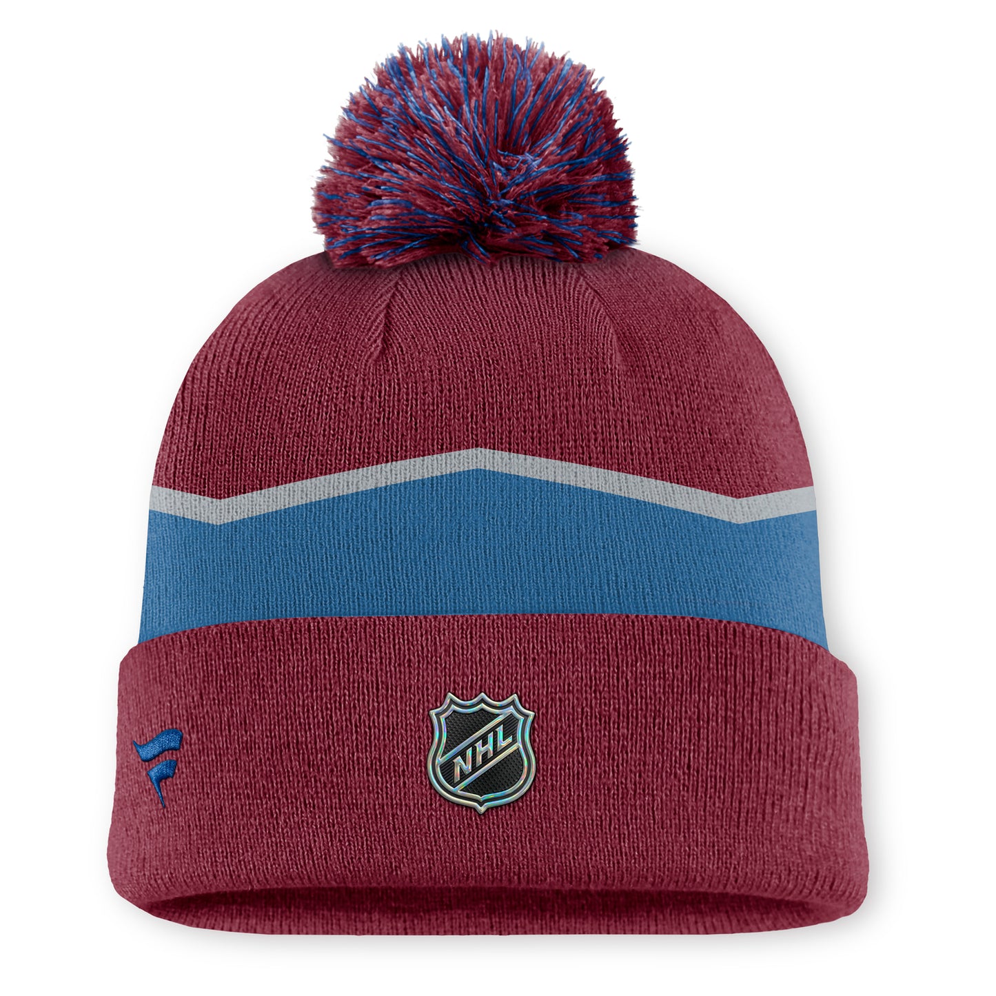 Colorado Avalanche Rink 13 Pom Knit