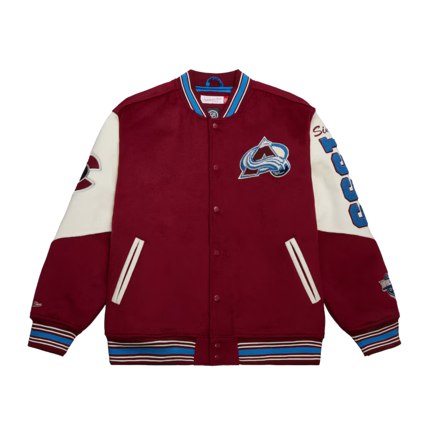 Avalanche Team History Varsity Jacket – Altitude Authentics Avalanche Team History Varsity Jacket – Altitude Authentics