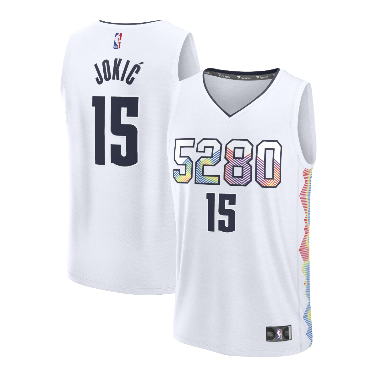 15 Nikola Joki 2024 25 Nuggets City Edition Replica Fast Break Jerse Altitude Authentics