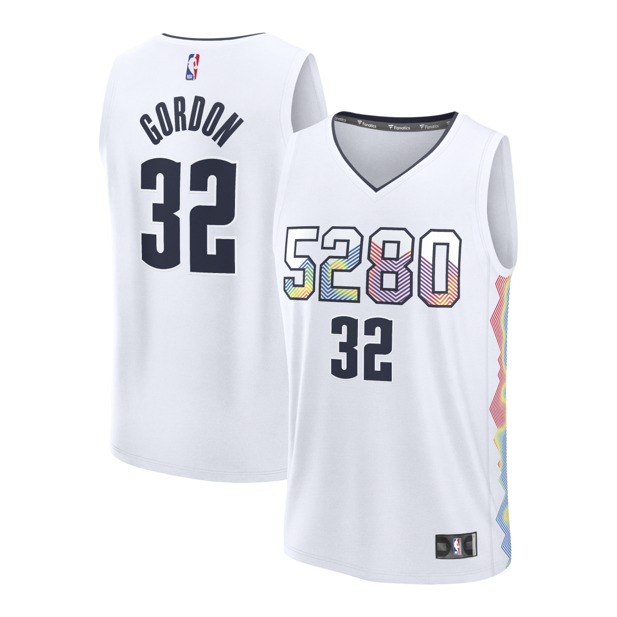 32 Aaron Gordon 2024 25 Nuggets City Edition Replica Fast Break Jersey