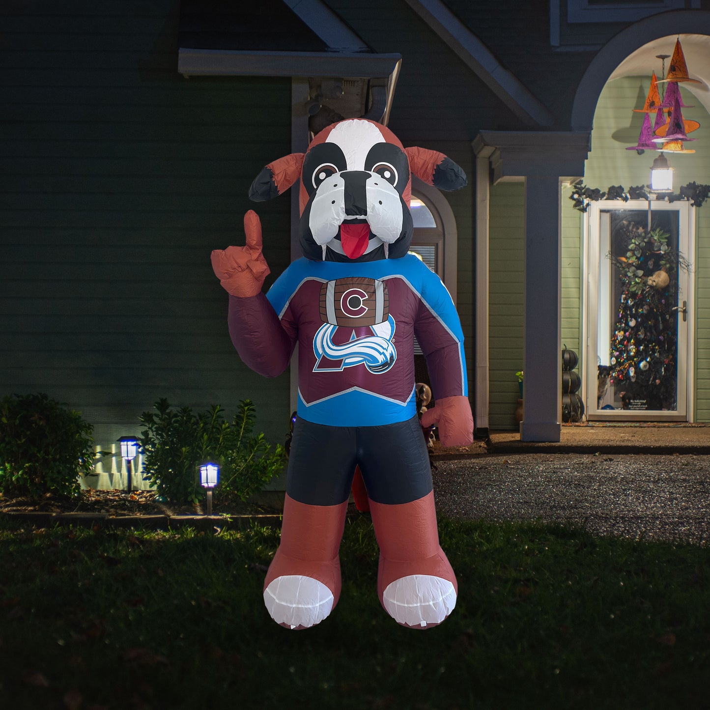 Avalanche 7ft Yard Inflatable Mascot Bernie