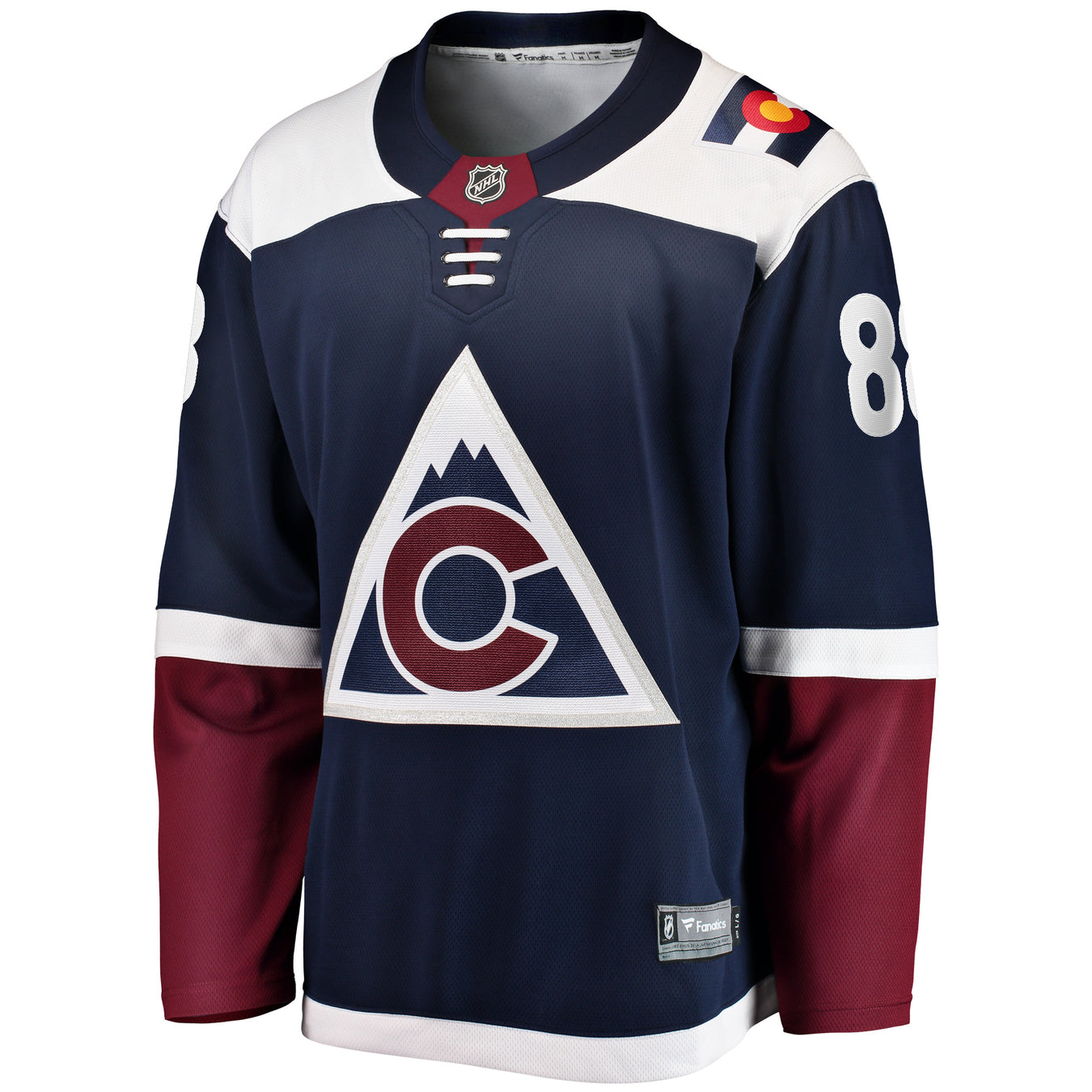 Colorado Avalanche #88 Martin Necas Breakaway Alternate Jersey