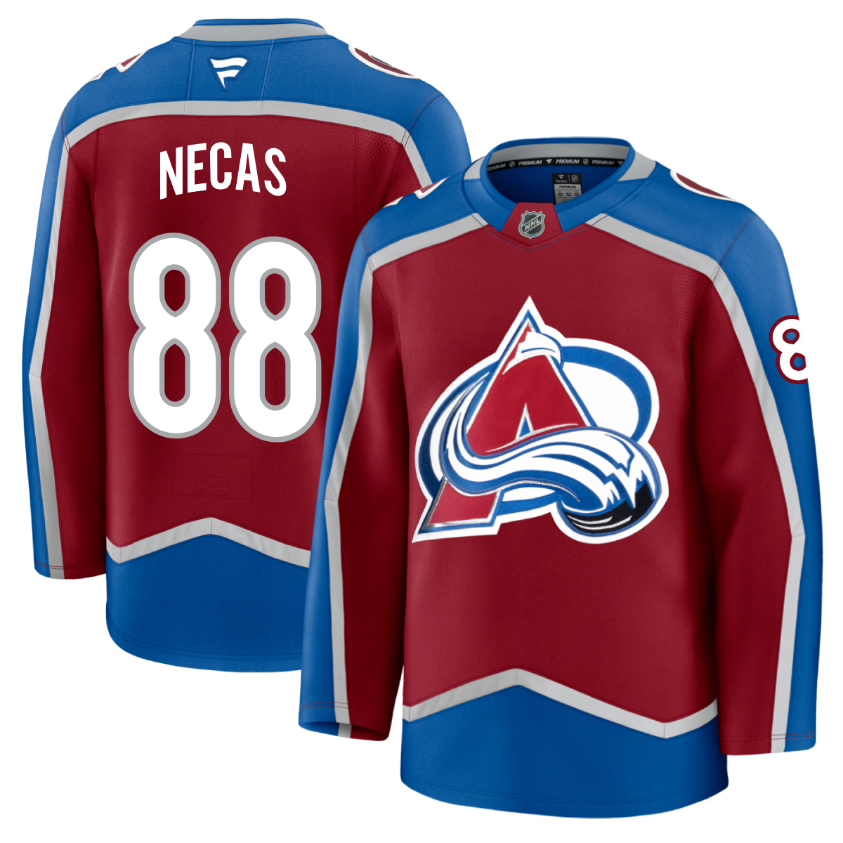 Colorado Avalanche #88 Martin Necas Premium Home Jersey