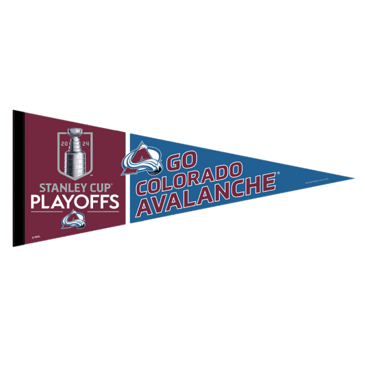 2024 Avalanche Stanley Cup Playoffs Pennant