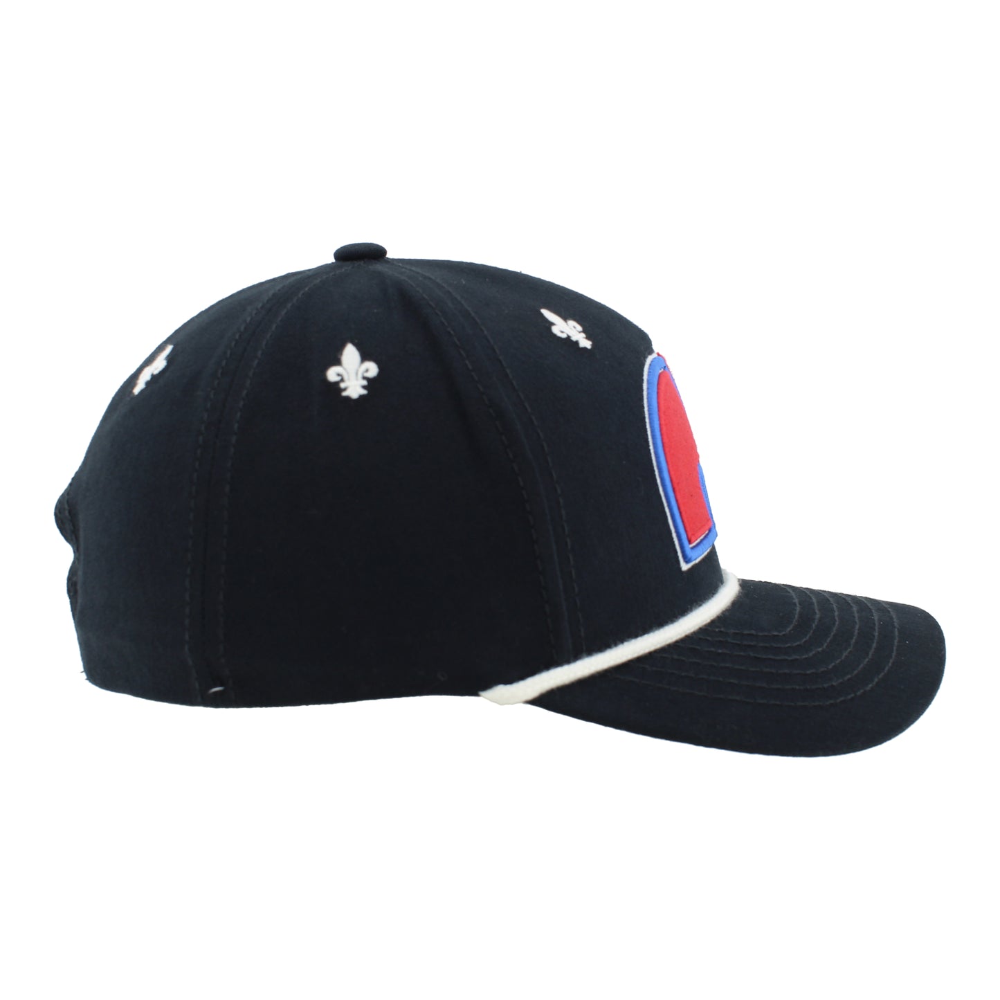 Nordiques Memento Wordmark Rope Snapback Hat