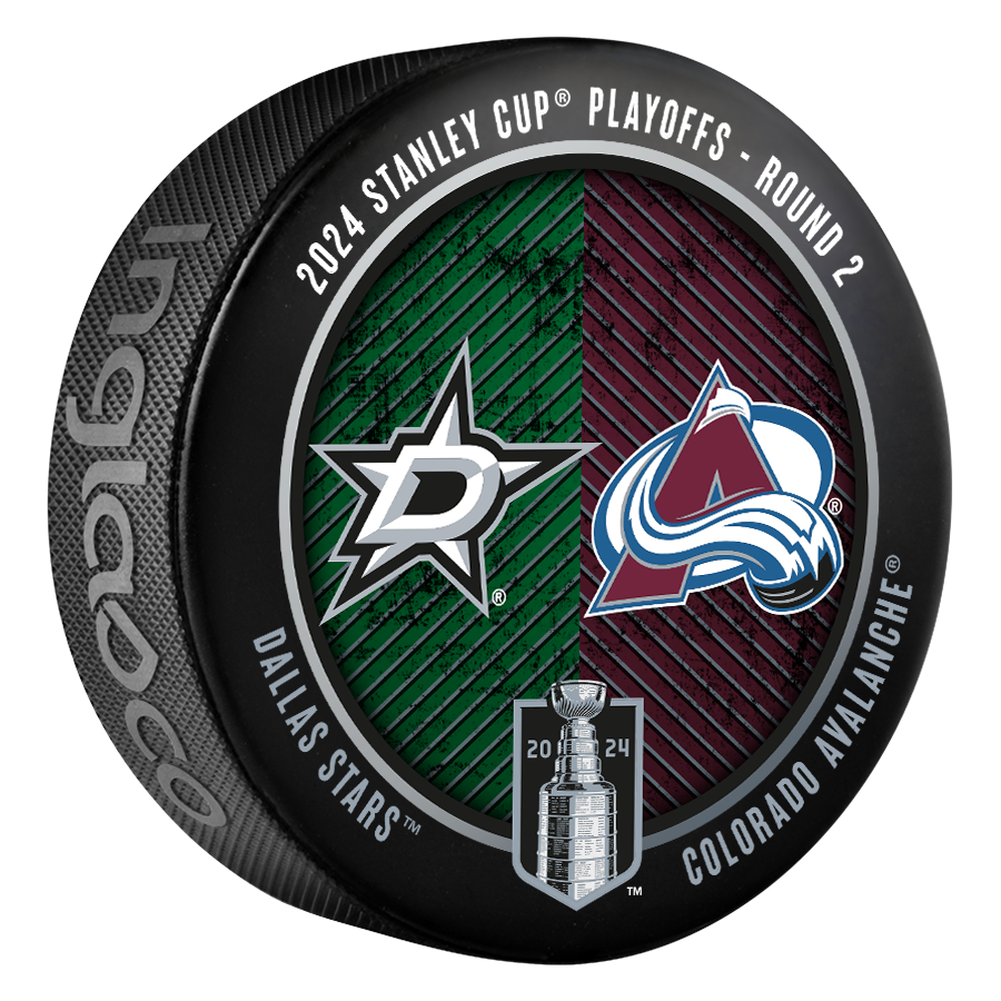 2024 Stanley Cup Playoff Avalanche Match Up Round 2 Puck