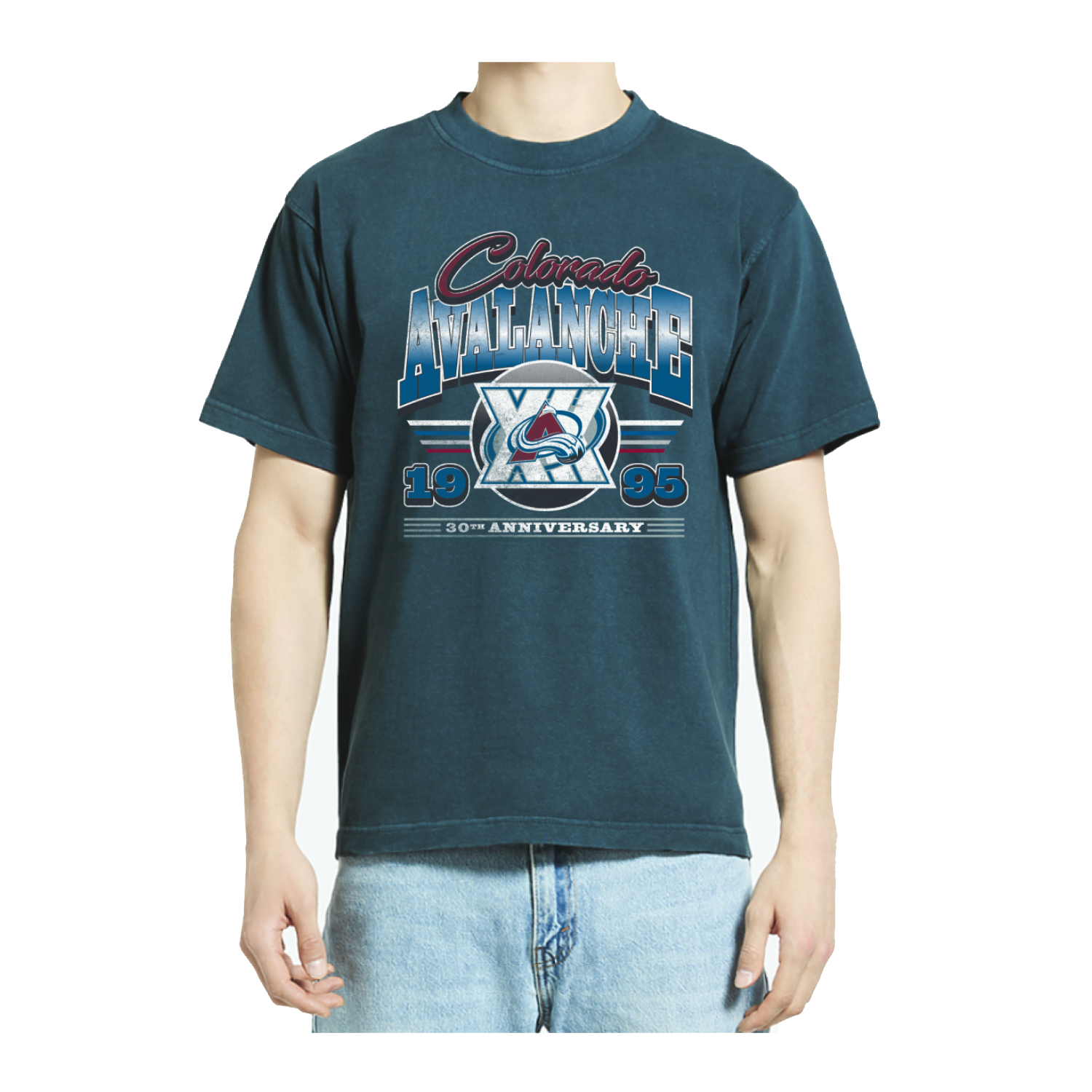 Colorado Avalanche 30th Anniversary Vintage T-Shirt