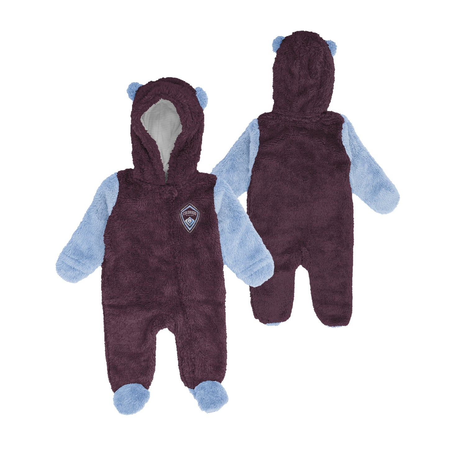 Colorado Rapids Stay Napping Teddy Fleece Onesie