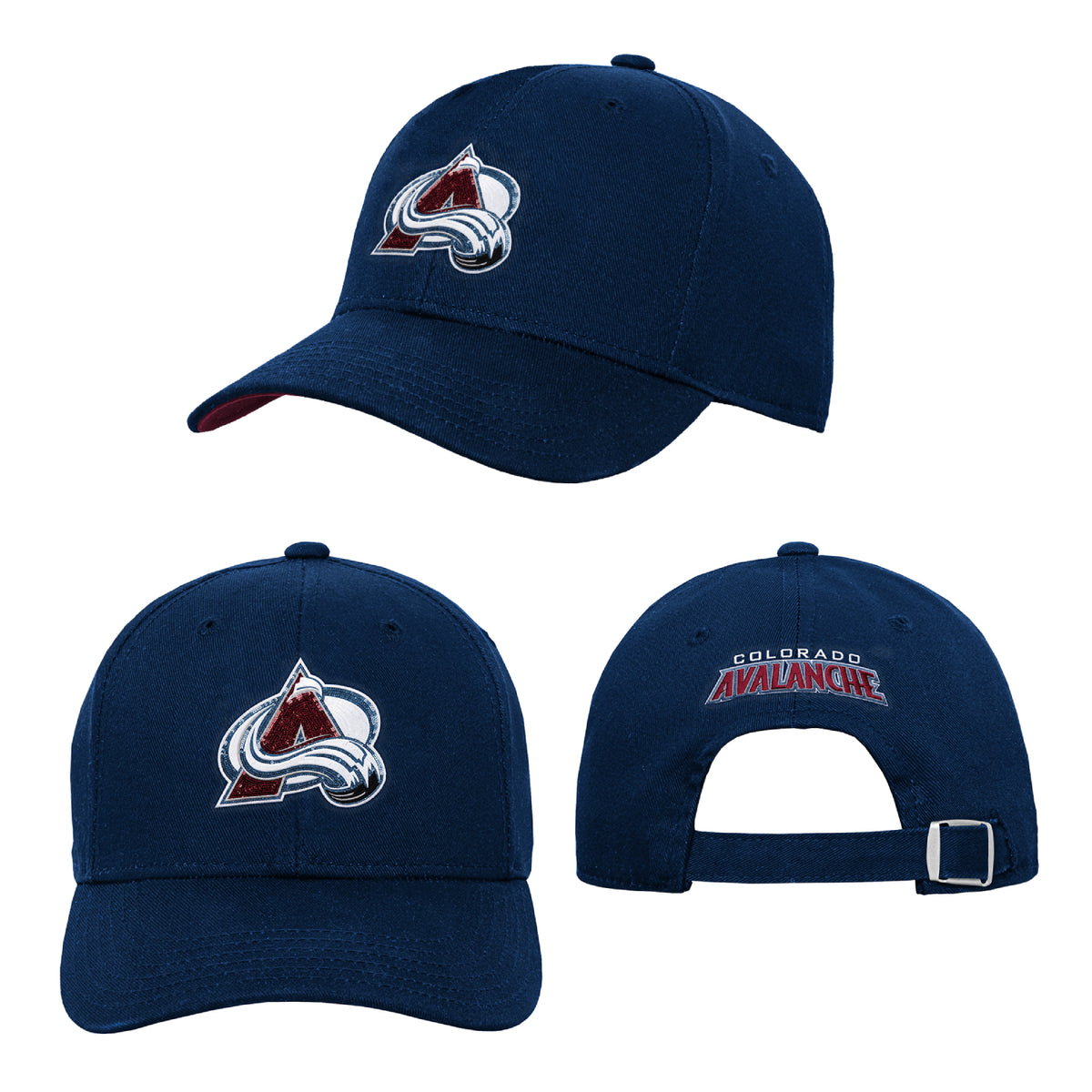 Girls Colorado Avalanche Puck Luck Hat