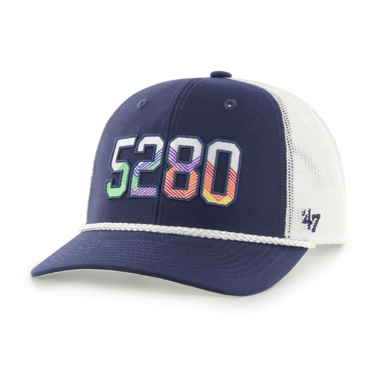 2024 25 Nuggets City Edition Side Trucker Hat Altitude Authentics
