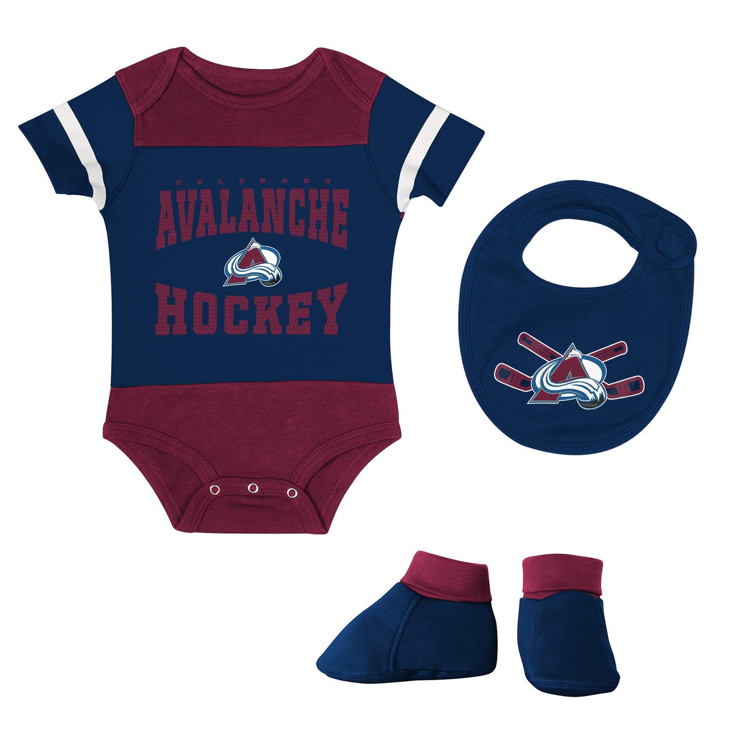 Avalanche Infant Rise Above Creeper, Bib and Booty Set