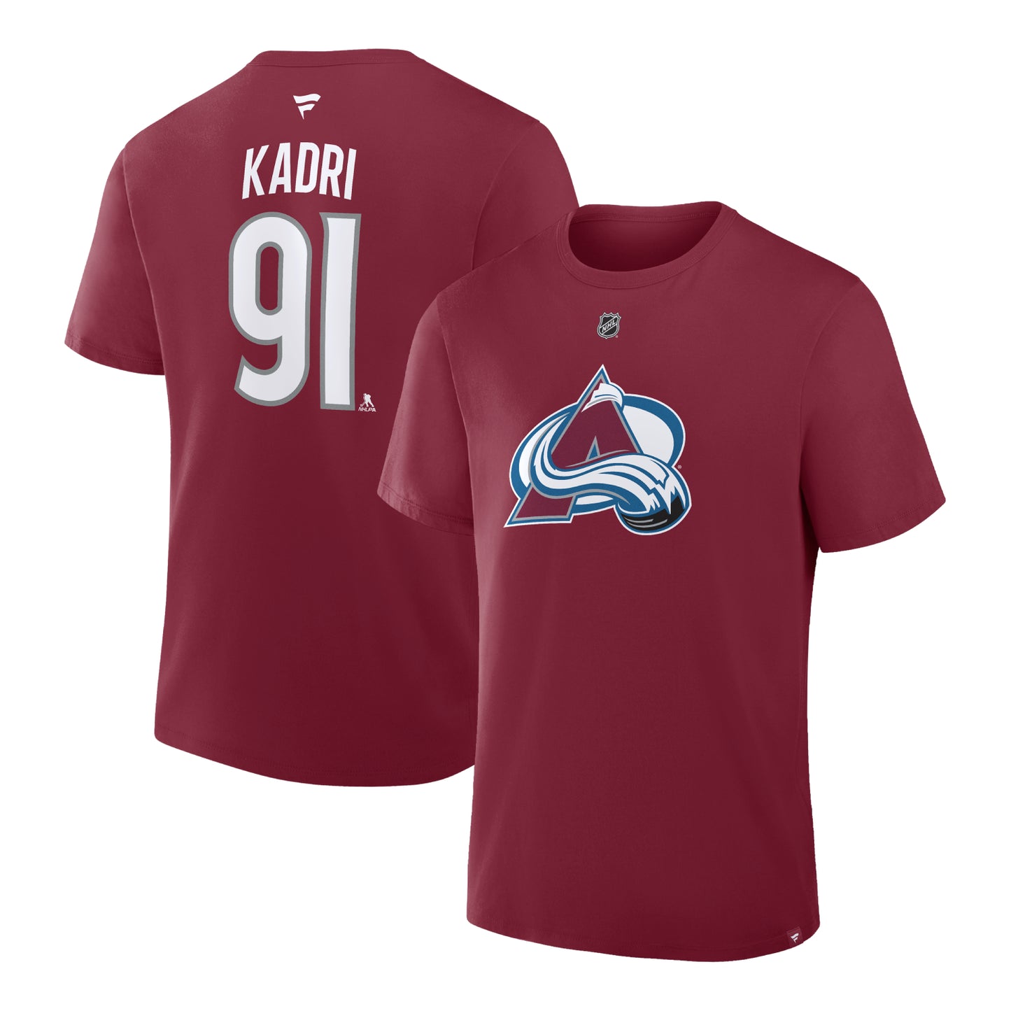 #91 Nazem Kadri Colorado Avalanche Home Player T-Shirt