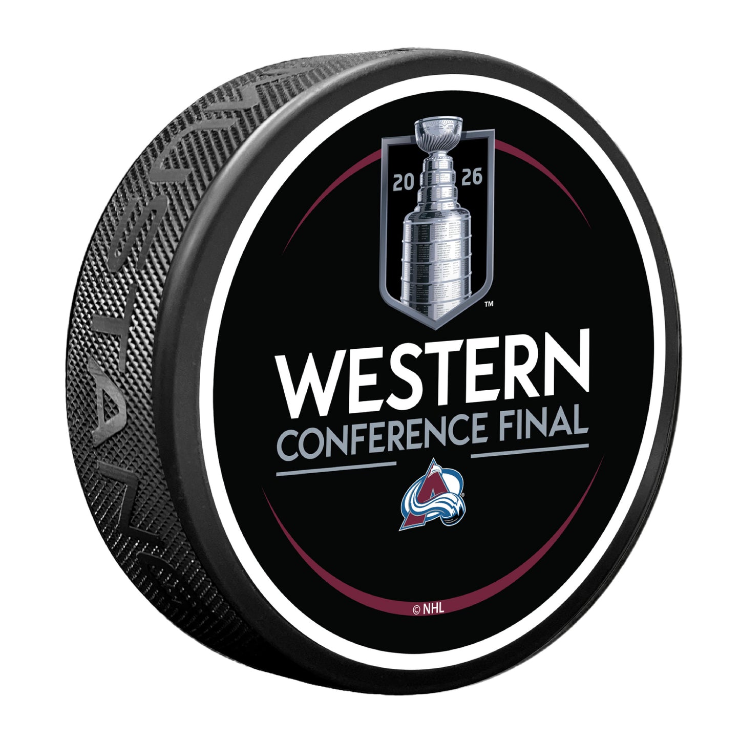 Colorado Avalanche 2026 Stanley Cup Western Conference Finals Puck
