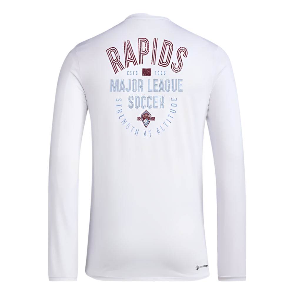 Rapids Pregame Team Badge Long Sleeve T-Shirt
