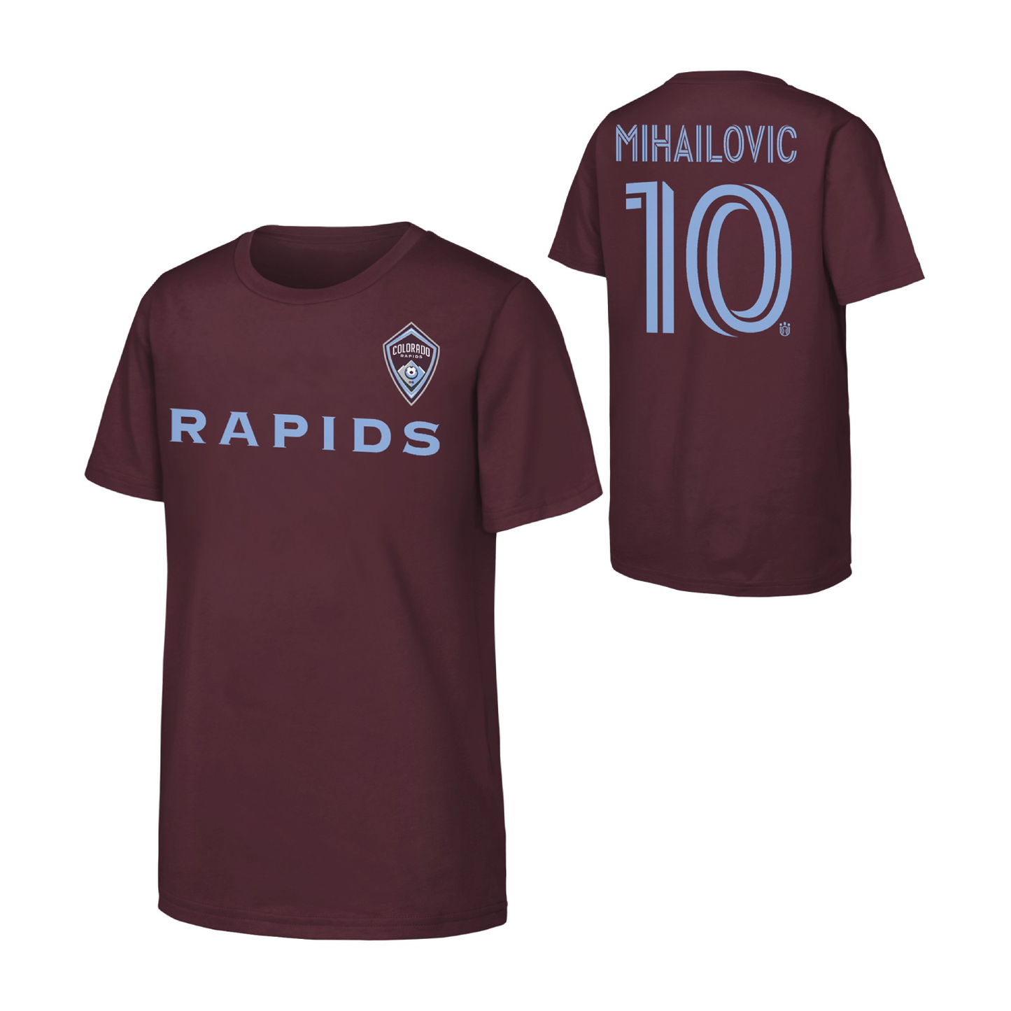 Youth Colorado Rapids #10 Djordje Mihailovic T-Shirt