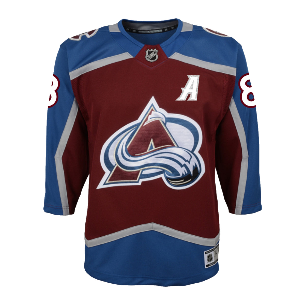 Youth Colorado Avalanche #8 Cale Makar (A) Home Replica Jersey