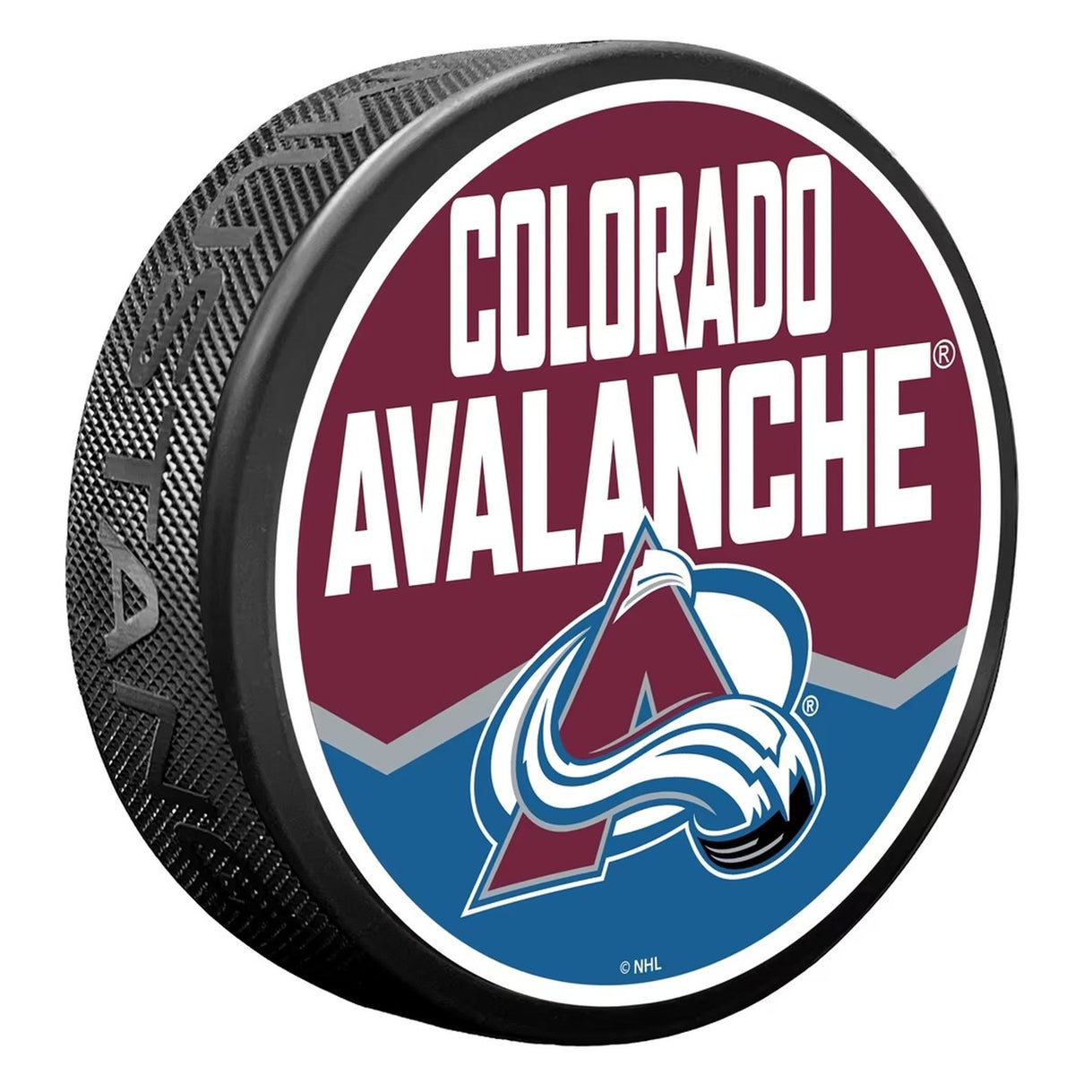 Colorado Avalanche Shout Puck