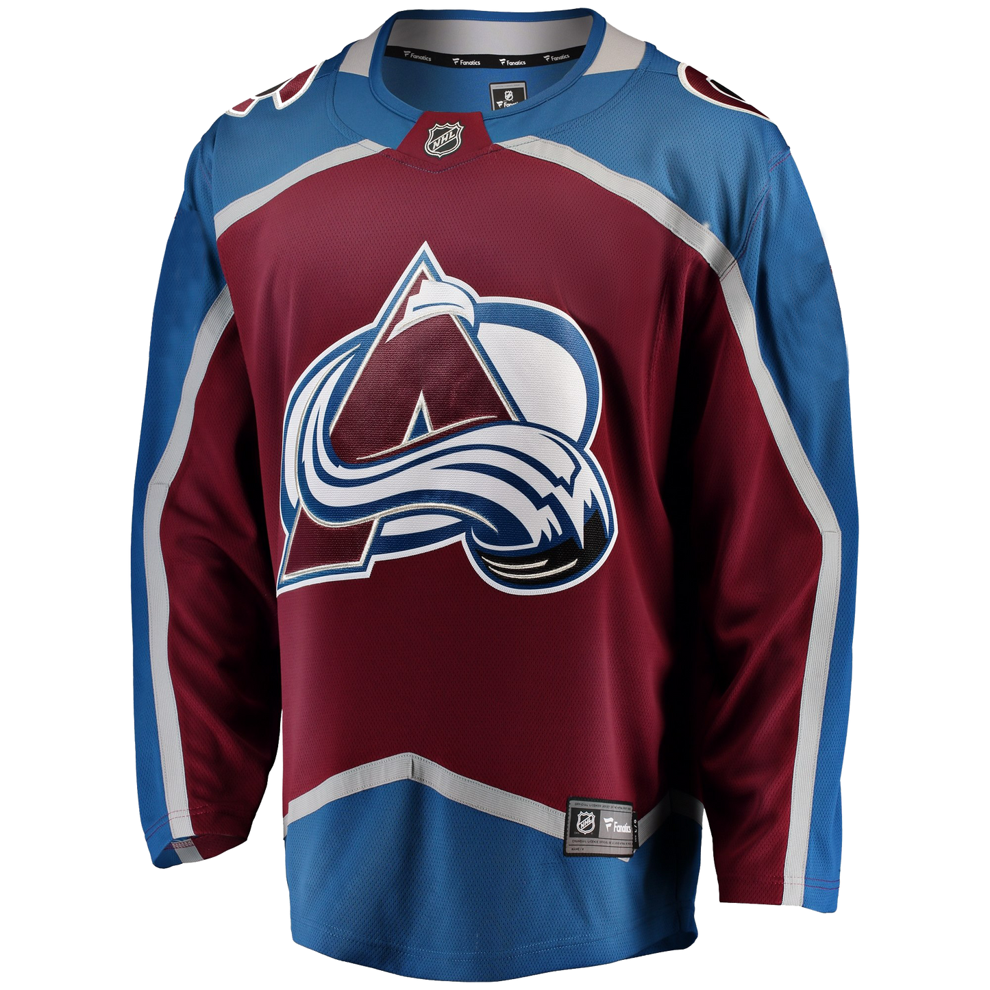 Avalanche Home Breakaway Blank Jersey