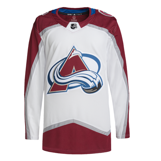 Avalanche Authentic Primegreen Road Blank Jersey