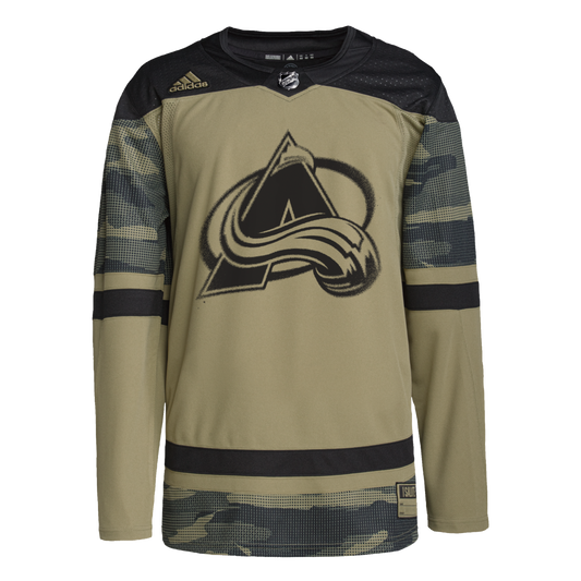 Avalanche Military Appreciation Authentic Jersey