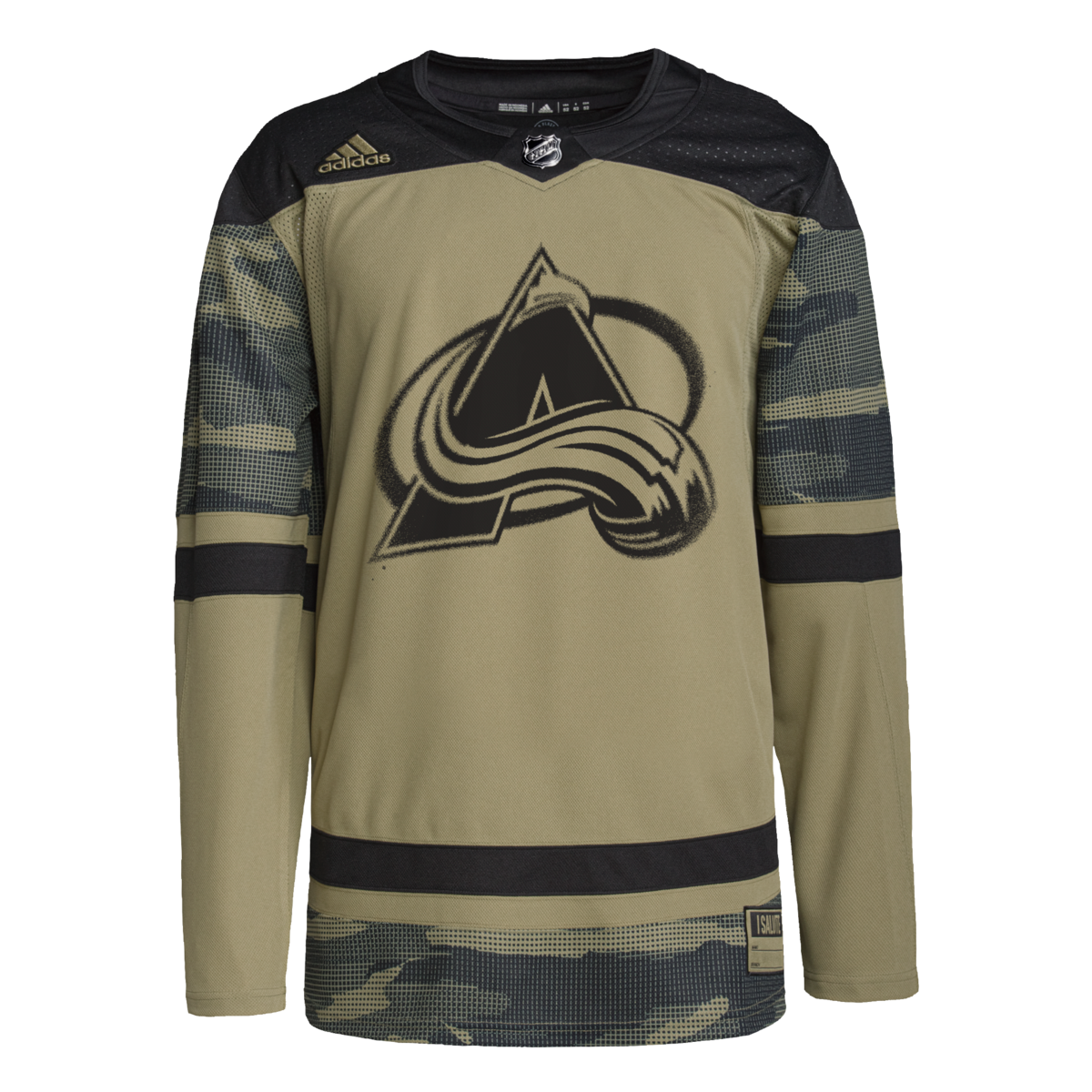 Avalanche Military Appreciation Authentic Jersey