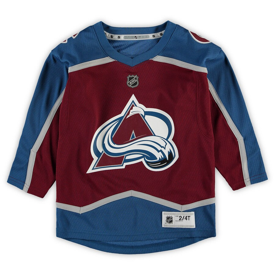 Toddler Colorado Avalanche Home Blank Jersey