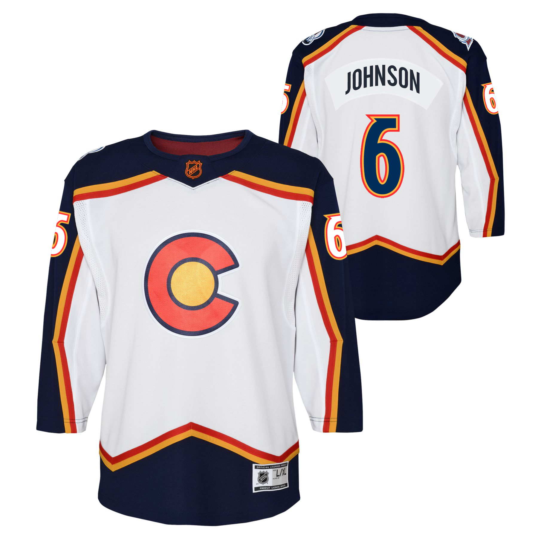 Colorado avalanche discount away jersey