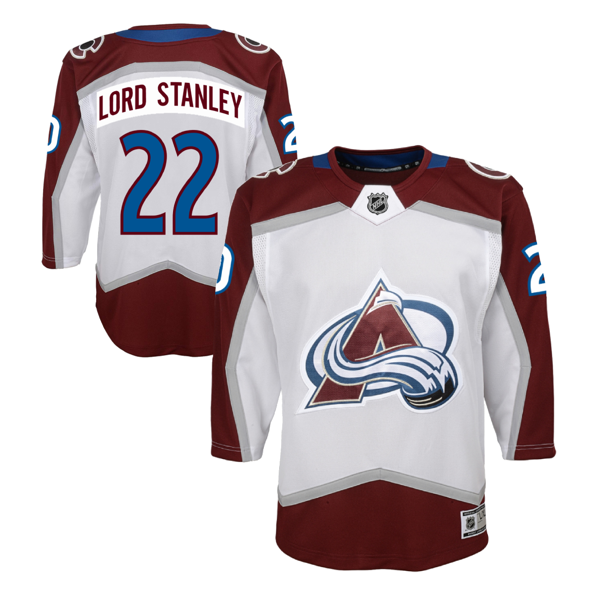 Avalanche Youth Road Lord Stanley Jersey Altitude Authentics