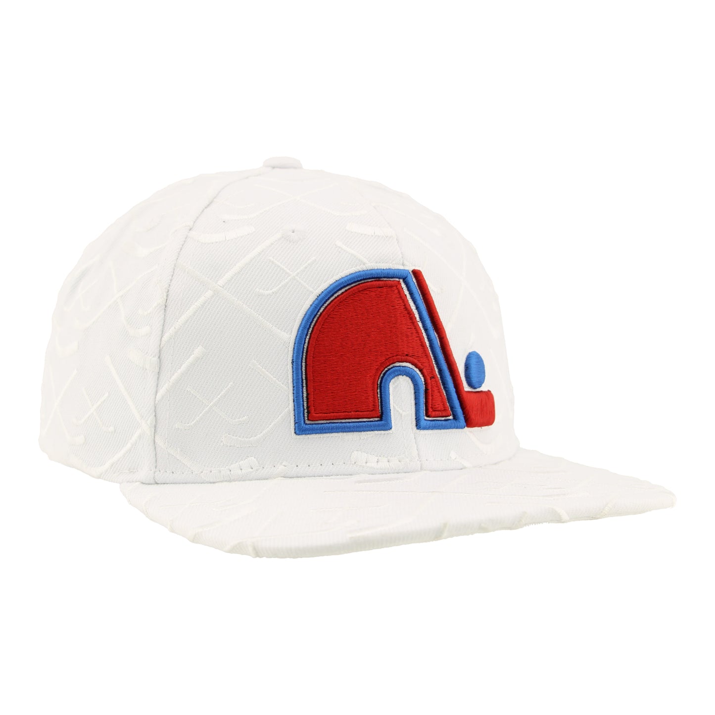 Colorado Avalanche Heritage Raised Cross Stix Snapback Hat