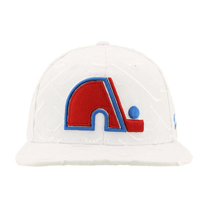 Colorado Avalanche Heritage Raised Cross Stix Snapback Hat