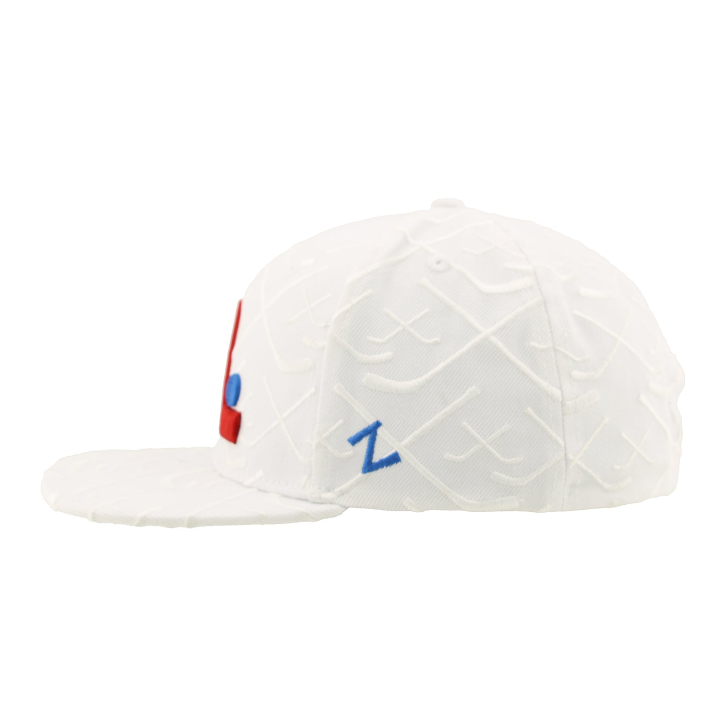 Colorado Avalanche Heritage Raised Cross Stix Snapback Hat