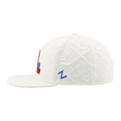 Colorado Avalanche Heritage Raised Cross Stix Snapback Hat