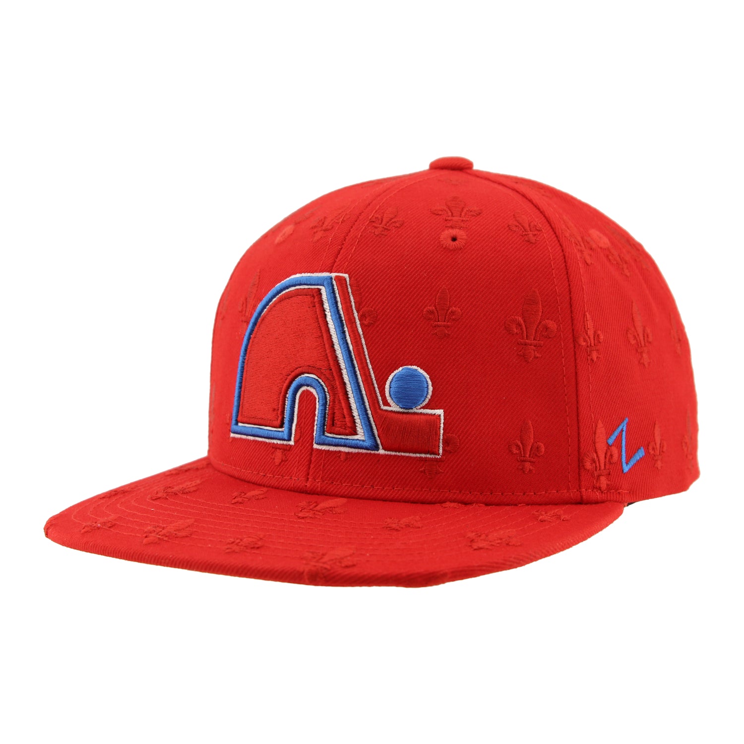 Colorado Avalanche Heritage Fleur De Lis Snapback Hat - Red