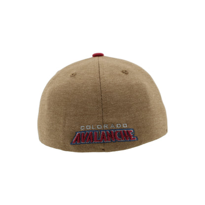 Back view of hat has Colorado Avalanche Wordmark at the base.