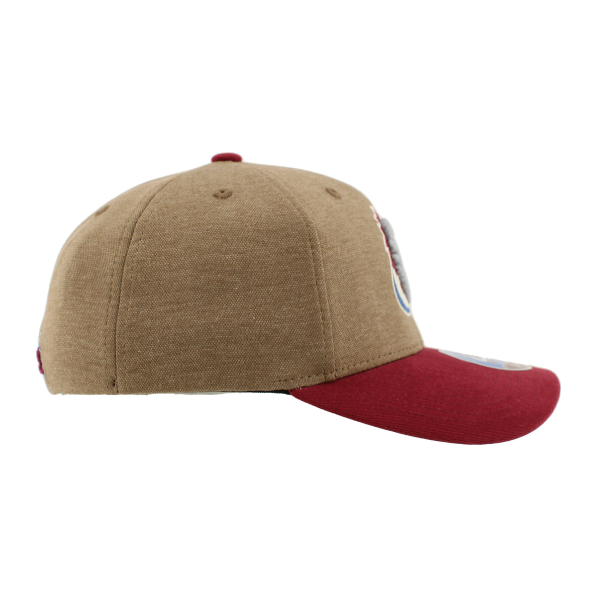Right side of hat is blank
