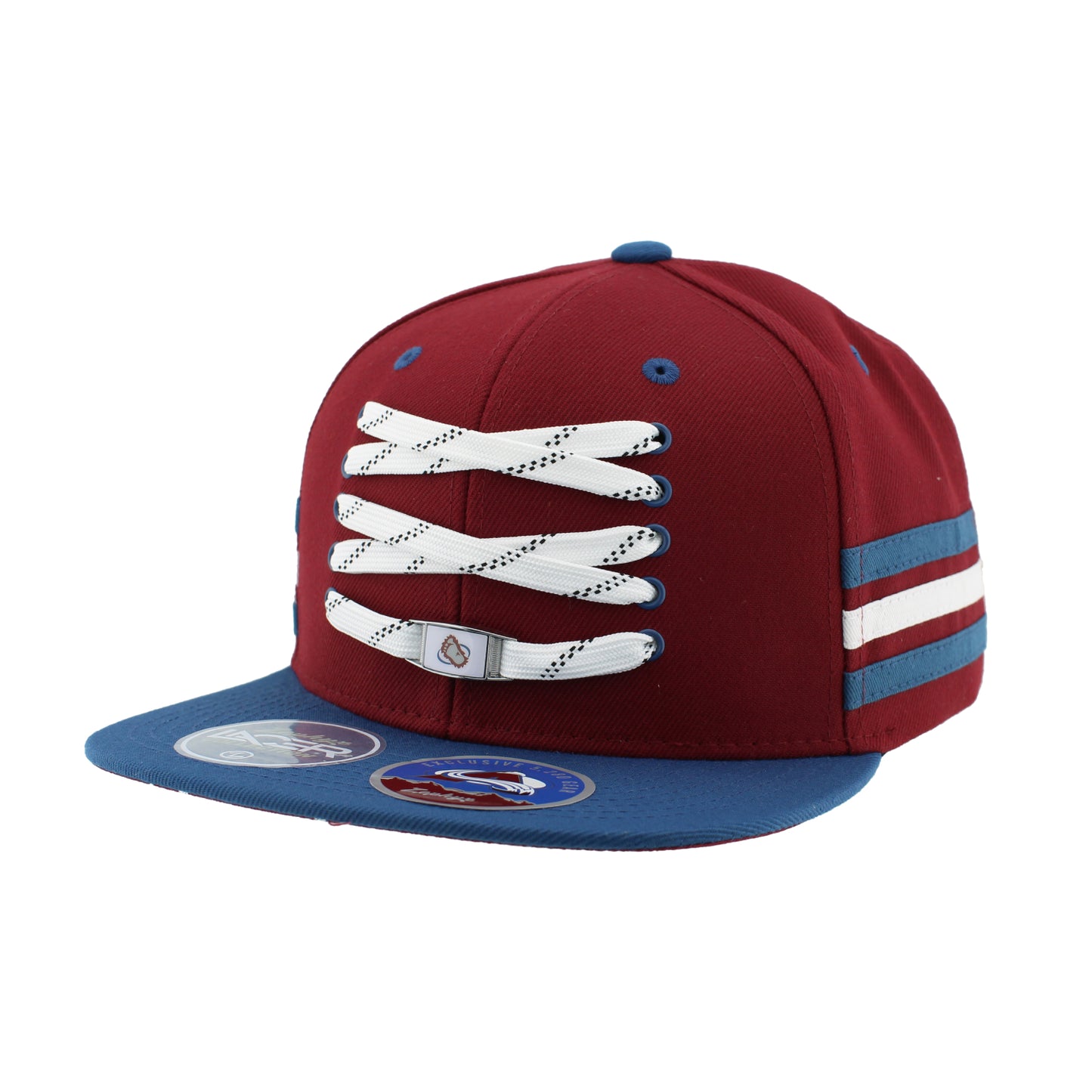 Avalanche Foot Logo Lacer Snapback Hat