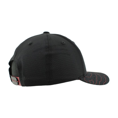 Right side facing black hat