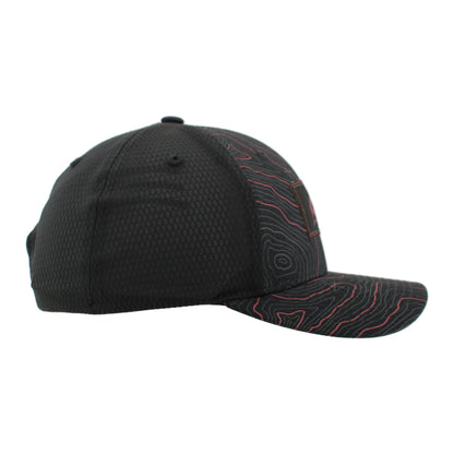Right side facing black hat