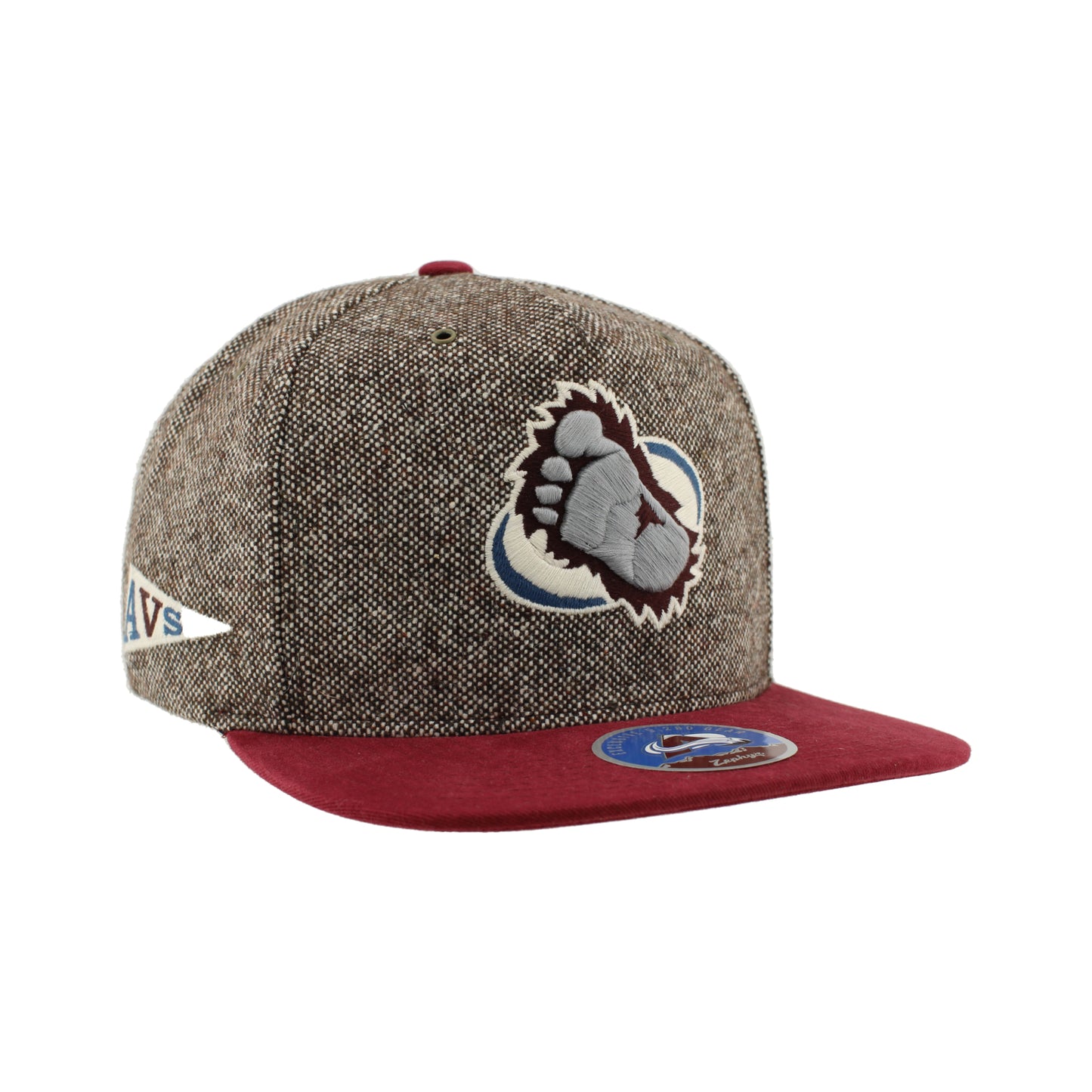 Avalanche Retro Foot Logo Snapback Hat
