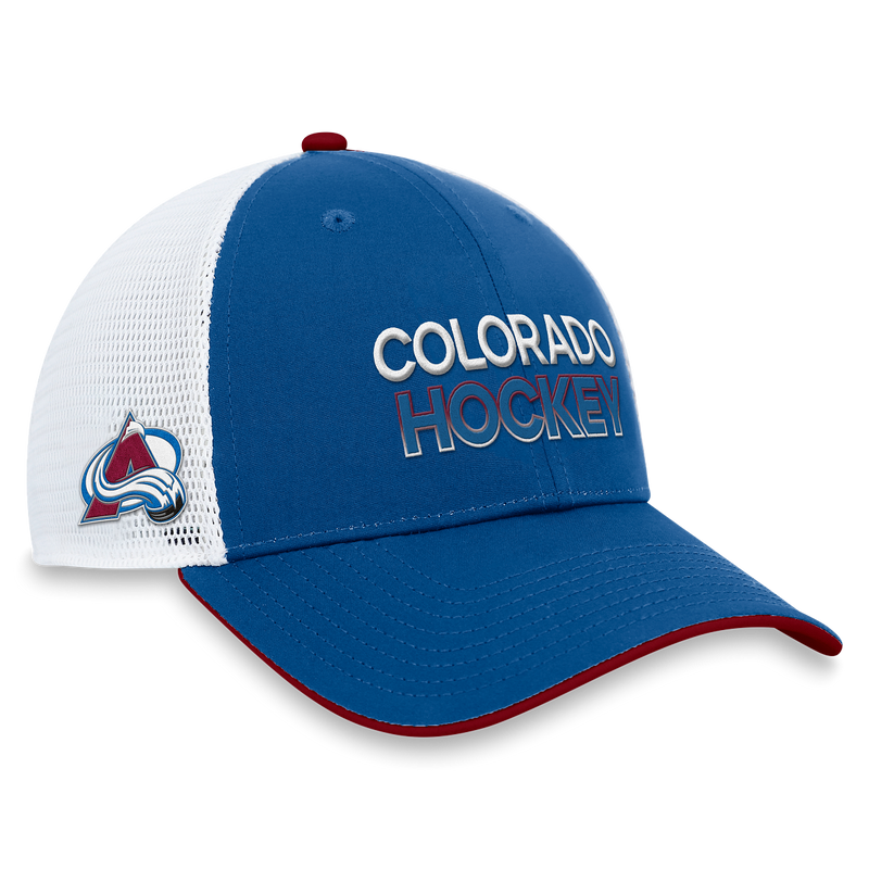 2023-24 Avalanche Pro Rink Trucker Hat - Blue