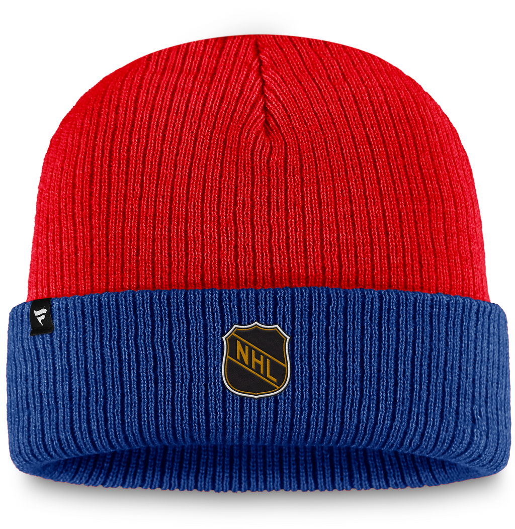 Colorado Avalanche Fanatics Branded 2023 NHL Draft Cuffed Knit Hat with Pom  - Burgundy