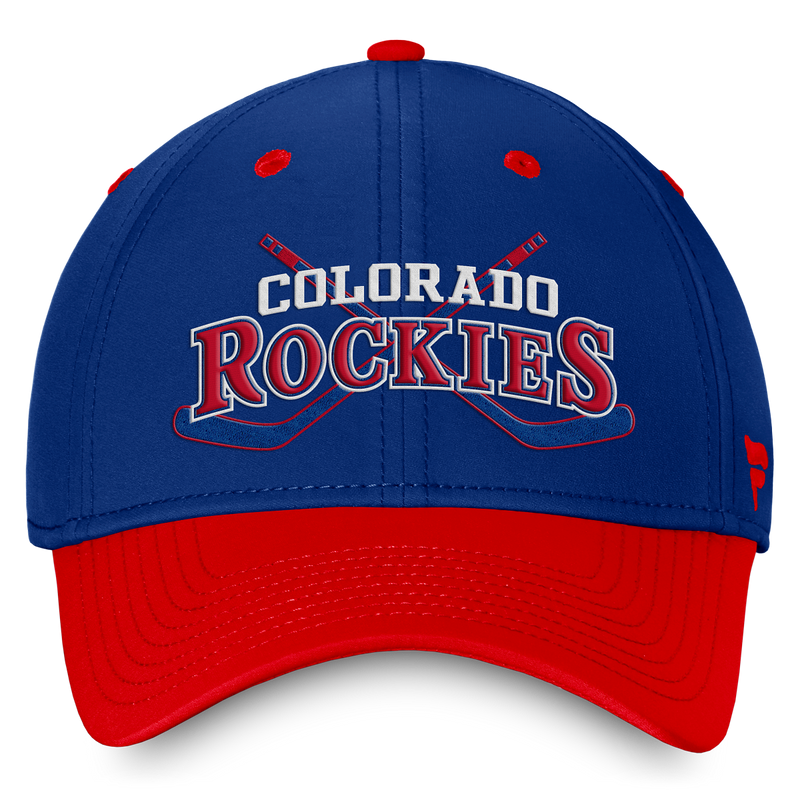 Rockies Hockey Heritage Flex Fit Hat