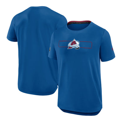 Colorado Avalanche Fanatics Authentic Pro Rink Tech T-Shirt
