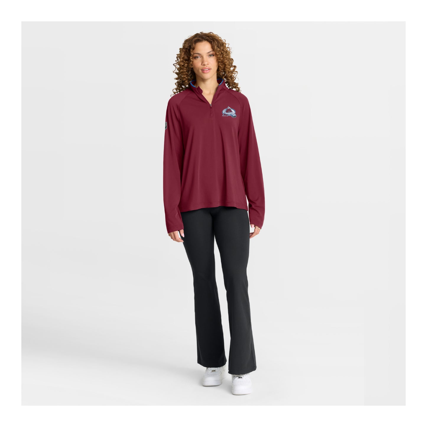 2025-2026 Colorado Avalanche Women's Pro Rink 1/4 Zip Jacket