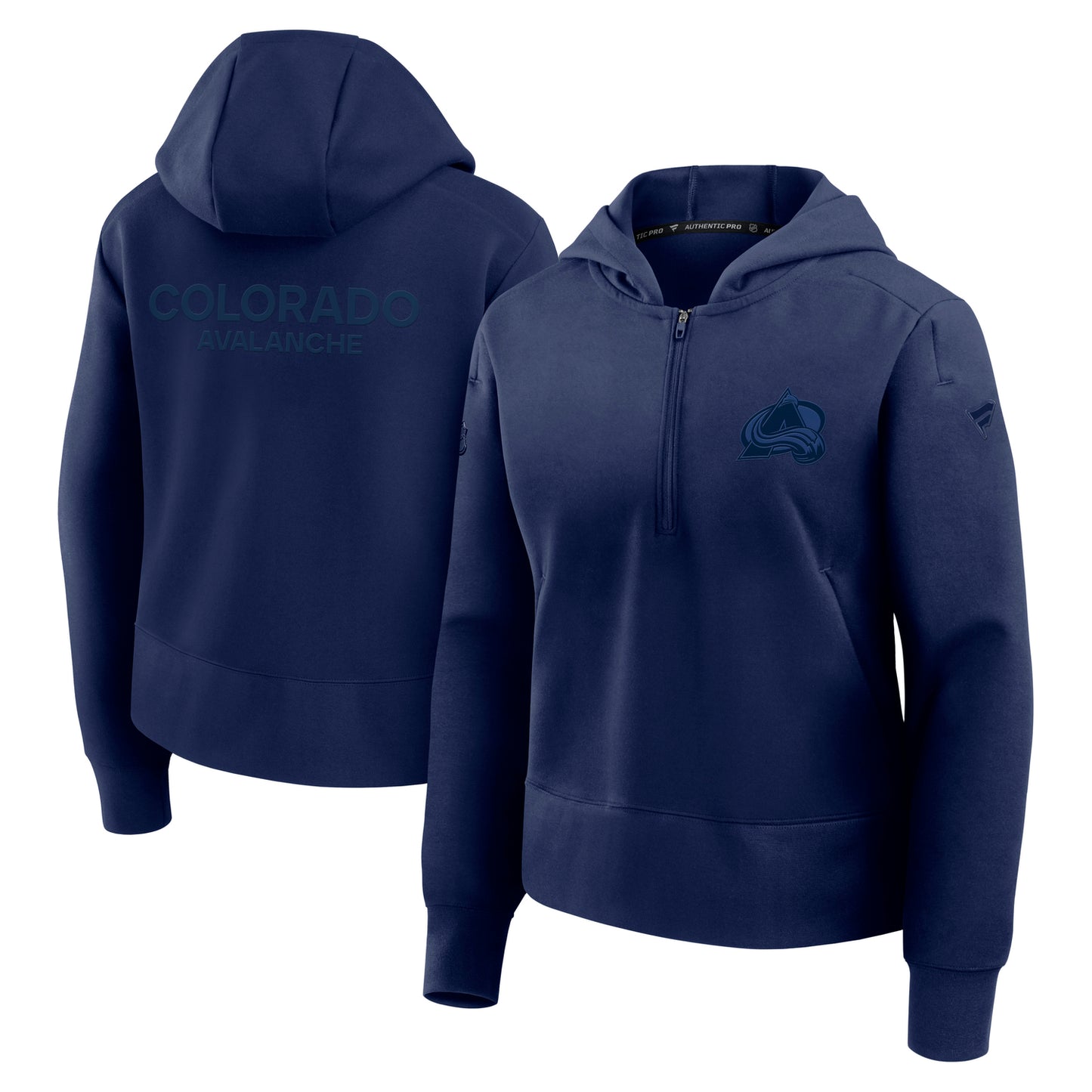 2025-2026 Colorado Avalanche Women's Pro Road Fleece 1/4 Zip Jacket