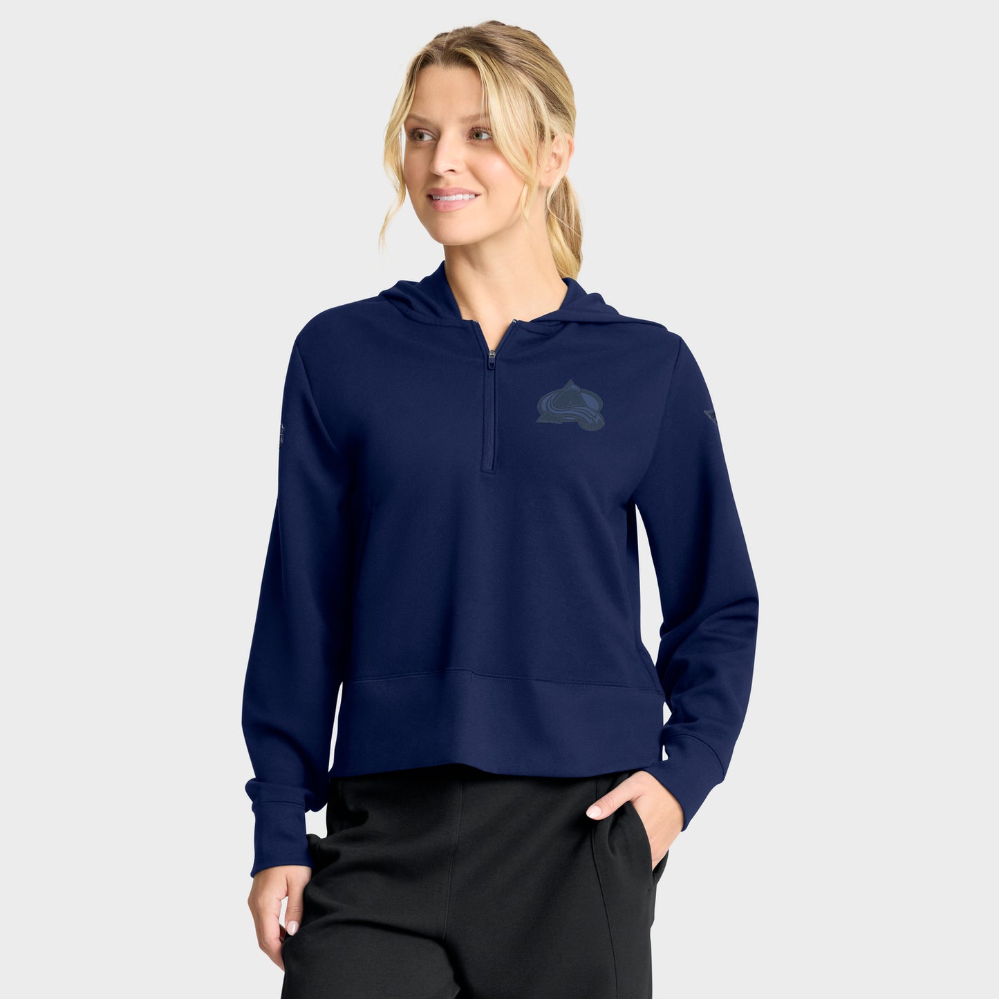 2025-2026 Colorado Avalanche Women's Pro Road Fleece 1/4 Zip Jacket