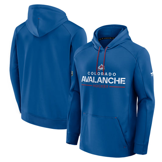 2025-2026 Colorado Avalanche Pro Rink Hoody - Blue