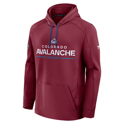 2025-2026 Colorado Avalanche Pro Rink Hoody - Burgundy