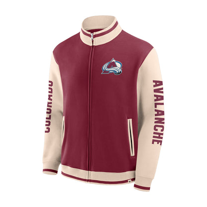 Colorado Avalanche Fleece Full Zip Jacket