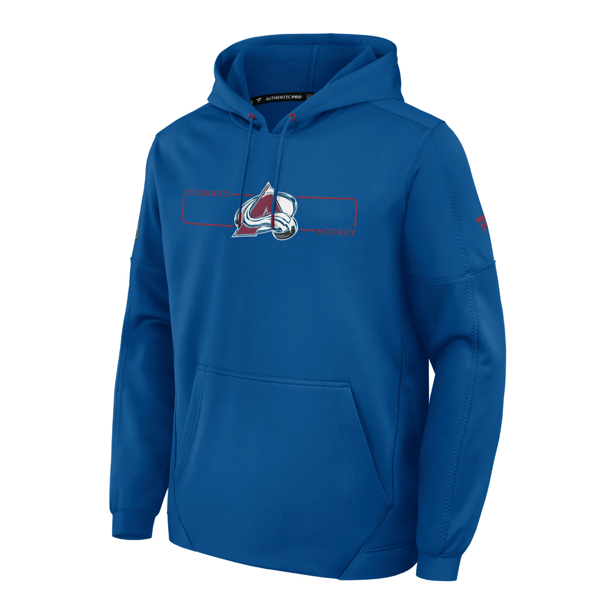 Colorado Avalanche Fanatics Authentic Pro Rink Poly Fleece Hoody
